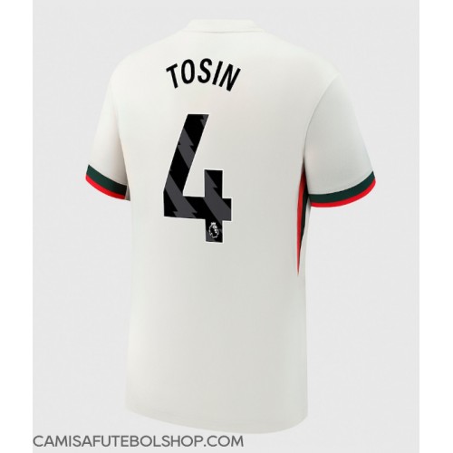 Camisa de time de futebol Chelsea Tosin Adarabioyo #4 Replicas 2º Equipamento 2025-26 Manga Curta